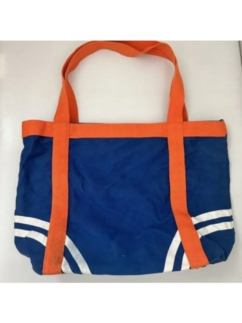 Florida (UF) Gators Tote Bag Canvas Tailgate Bag Inside Zipper Pocket 13x20 NCAA